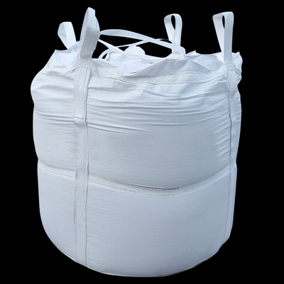 90*90*90 μαζικές τσάντες πολυπροπυλενίου απόδειξης νερού με άσπρο ύφασμα και τέσσερις βρόχους