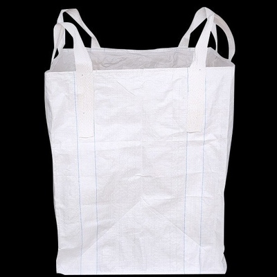 Άσπρη FIBC τεράστια μαζική τσάντα 110X110X110cm άμμου τσαντών επαναχρησιμοποιήσιμη μαλακή